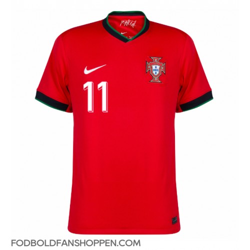 Portugal Joao Felix #11 Hjemmebanetrøje EM 2024 Kortærmet Portugal Joao Felix #11 Hjemmebanetrøje EM 2024 Kortærmet